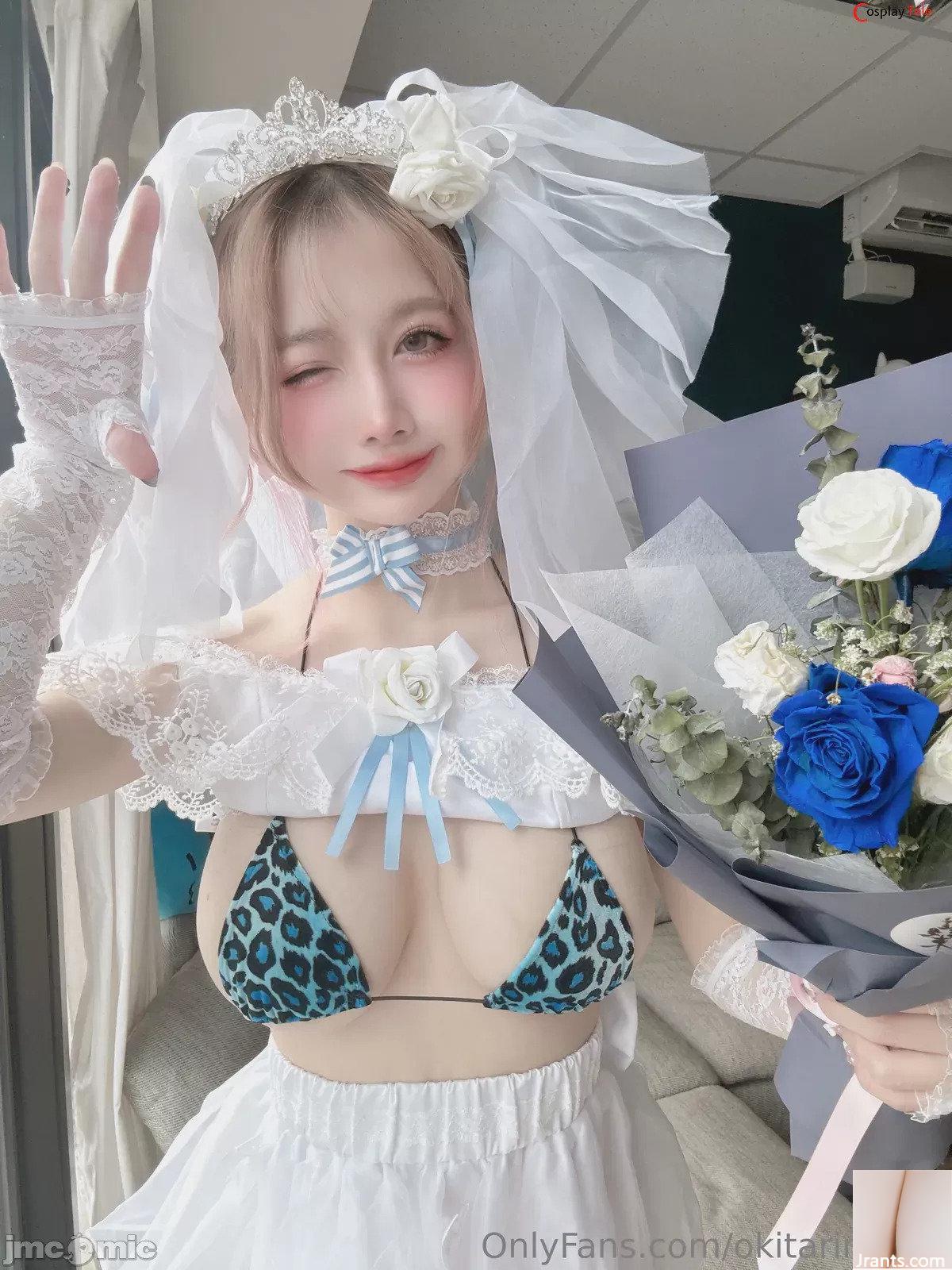 Okita Rinka (OKita Rinka) – Cô dâu (76P) - Ảnh 76