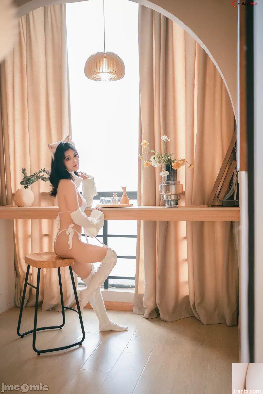 Taoliangazhai (taoliangazhai) – Áo len trắng (65P) - Ảnh 51