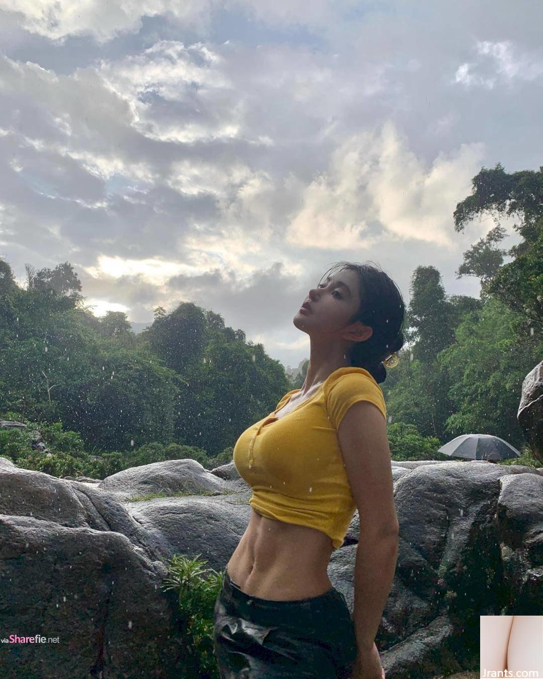 Cô gái xinh đẹp với chiếc áo ghi lê ngọt ngào và thân hình bùng nổ trong lòng cư dân mạng - Ảnh 11