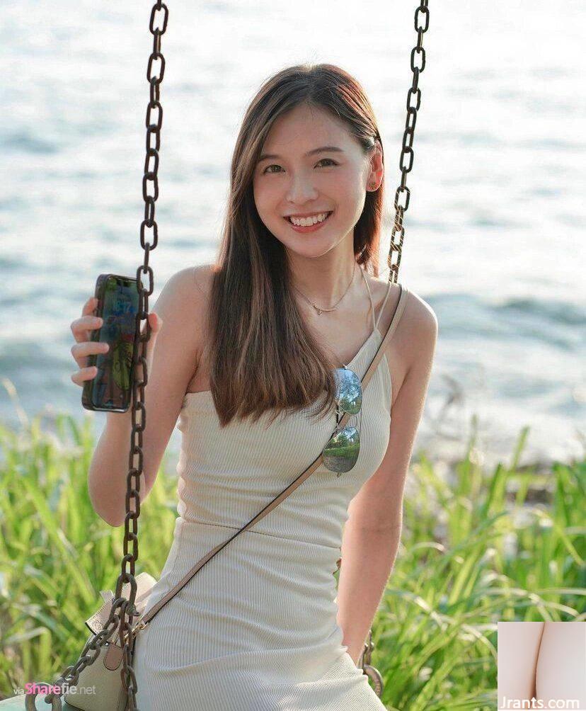 Cô gái ngọt ngào chụp ảnh ở bãi biển, nụ cười khiến dân tình tan chảy - Ảnh 7