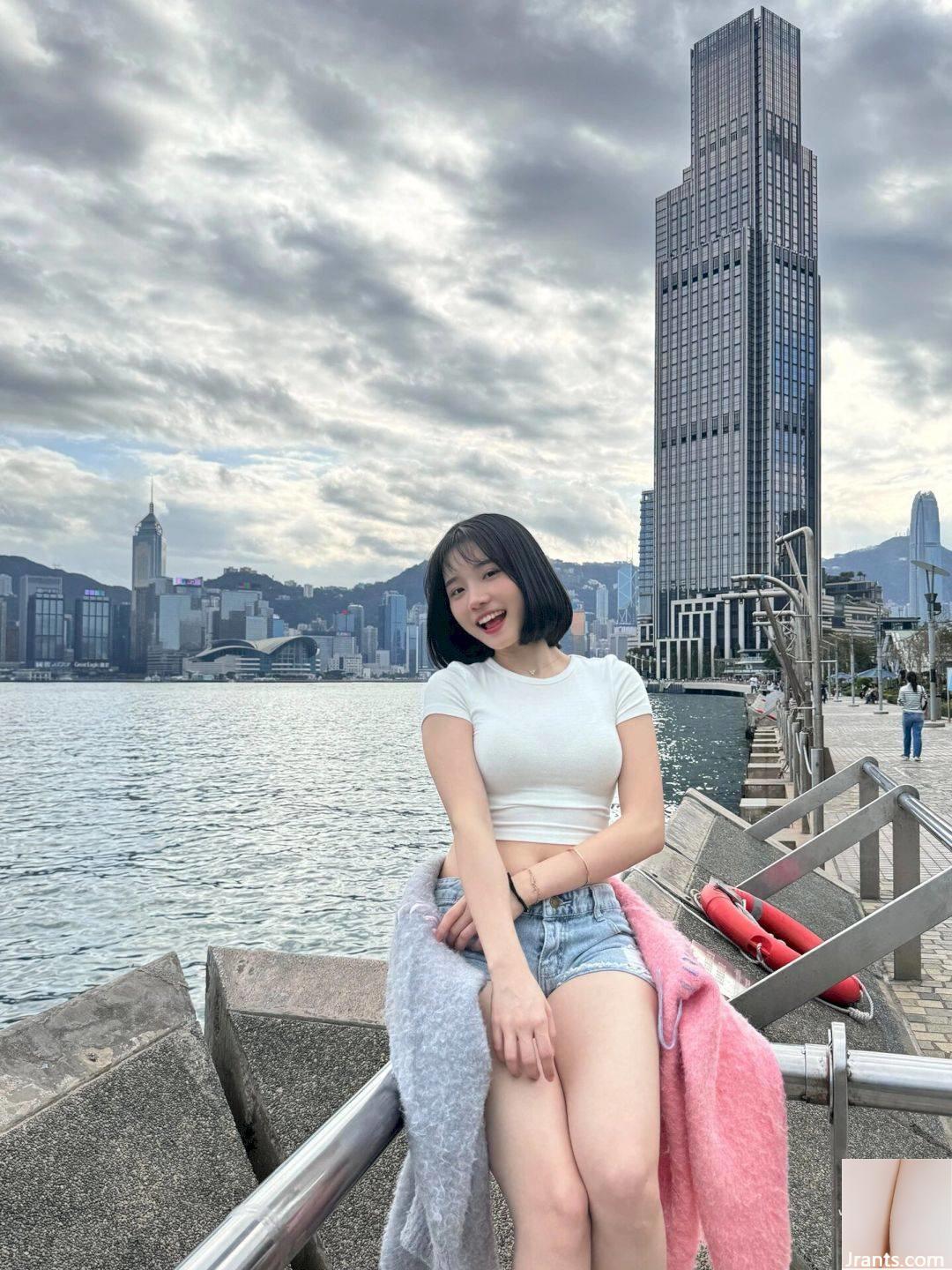 Gái xinh du học Anh ngày càng tự tin khi diện áo bó sát, quần nóng bỏng - Ảnh 4