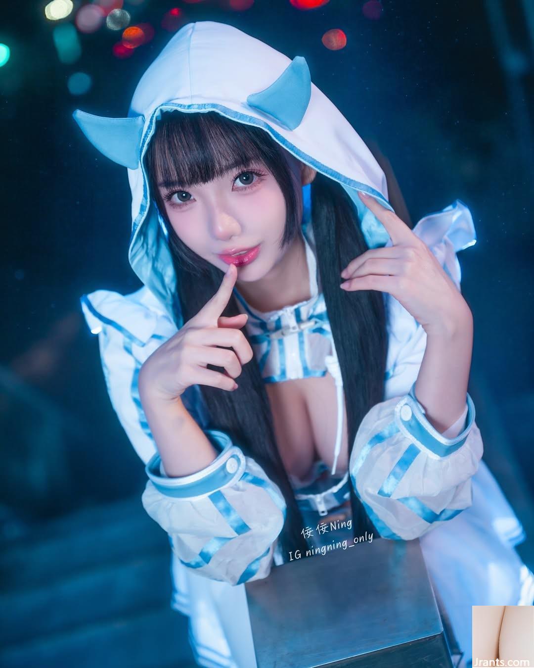 Thân hình xinh đẹp của “佞佞Ning” hiện ra … nóng bỏng quá (10P) ( - Ảnh 3