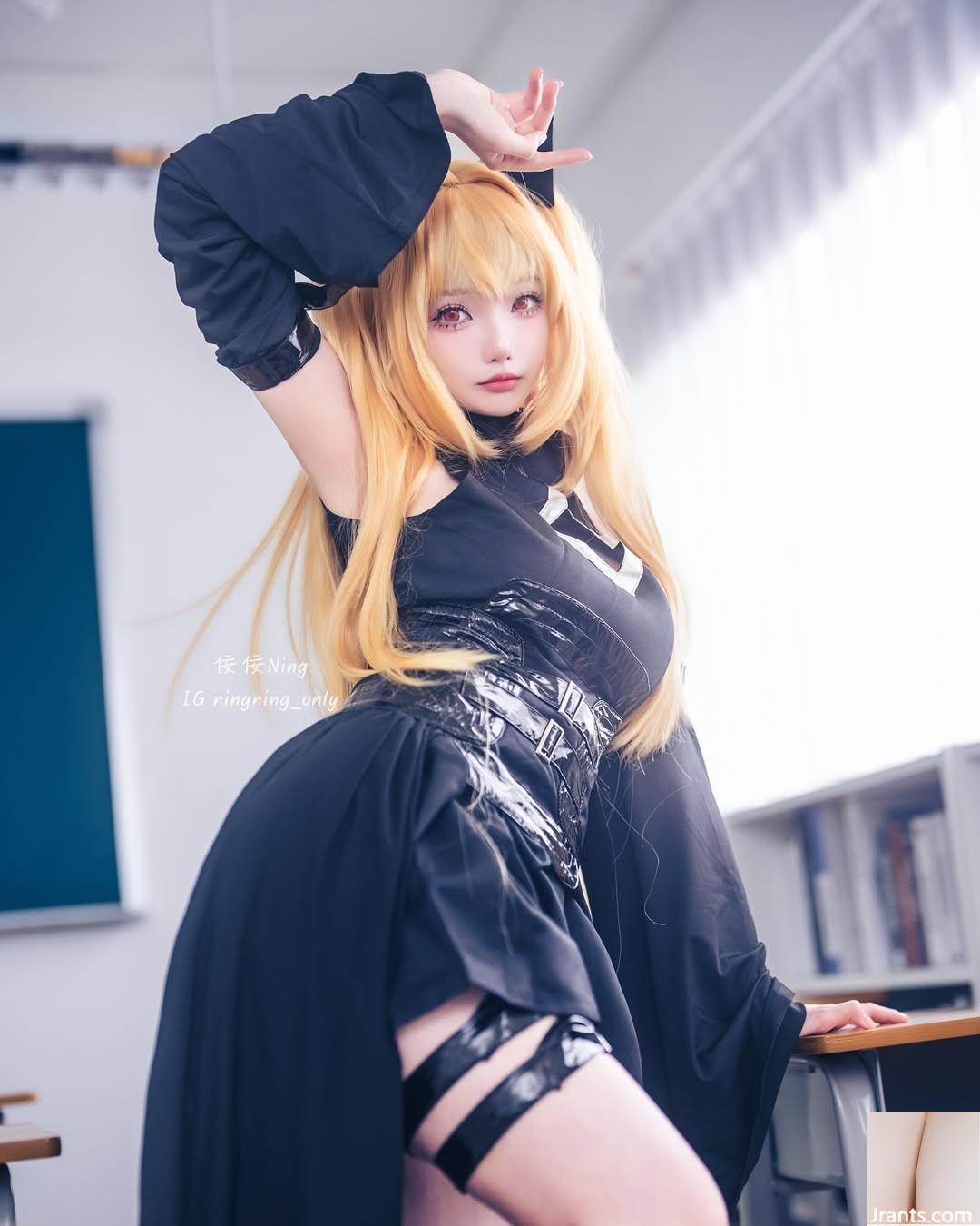 Thân hình xinh đẹp của “佞佞Ning” hiện ra … nóng bỏng quá (10P) ( - Ảnh 5