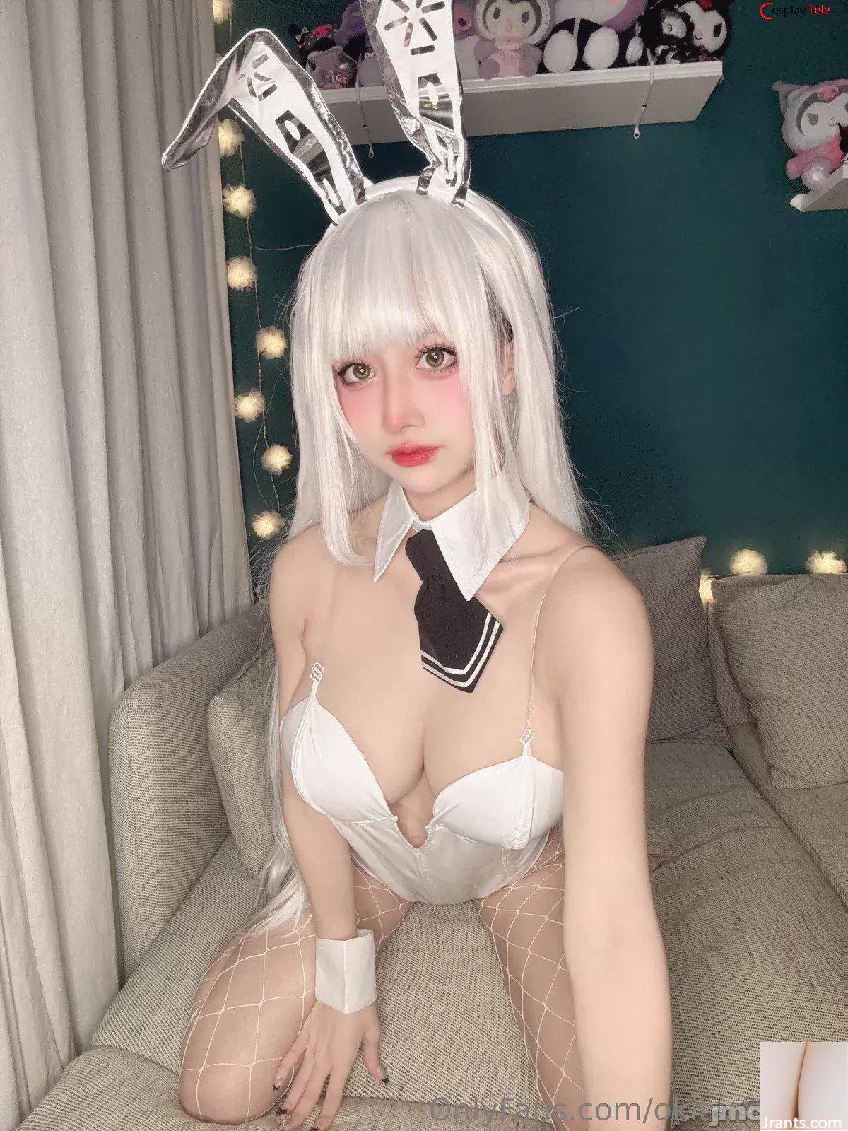 Okita Rinka Rinka-Okita Rinka cosplay Blanc – NIKKE (75P) - Ảnh 11