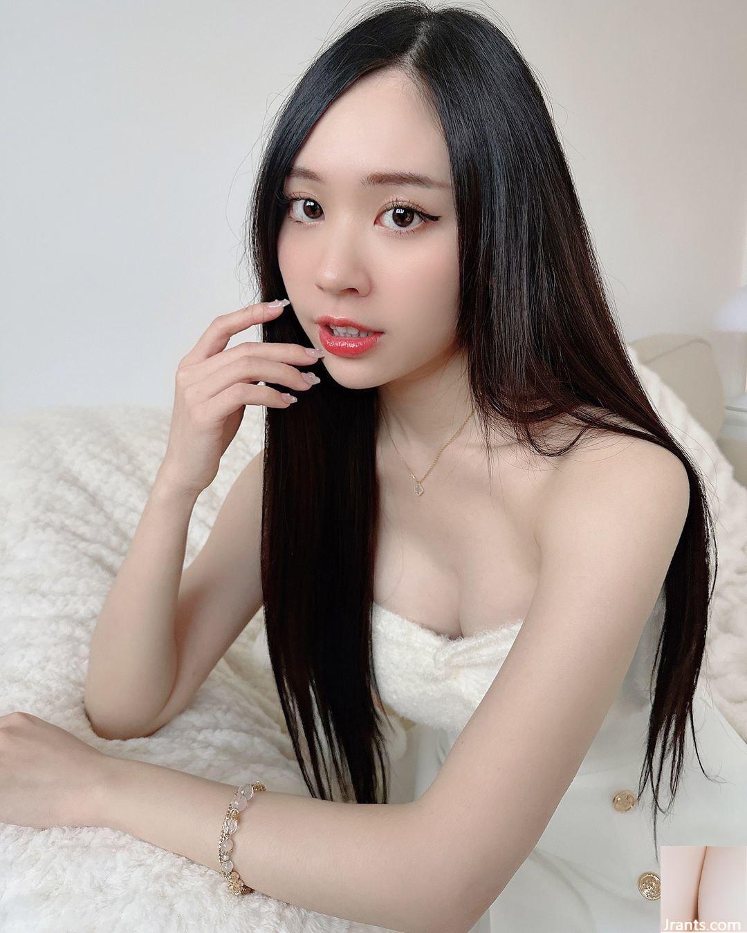Bộ ngực nở nang của hot girl “戈戈” hơi lộ đường cong khiến người ta mê mẩn (10P) - Ảnh 3