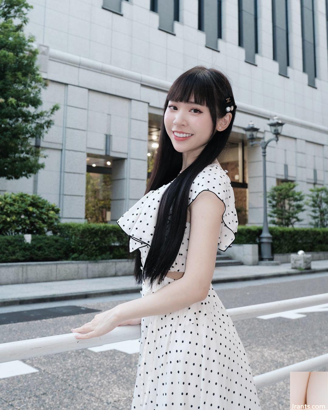 Bộ ngực nở nang của hot girl “戈戈” hơi lộ đường cong khiến người ta mê mẩn (10P) - Ảnh 9