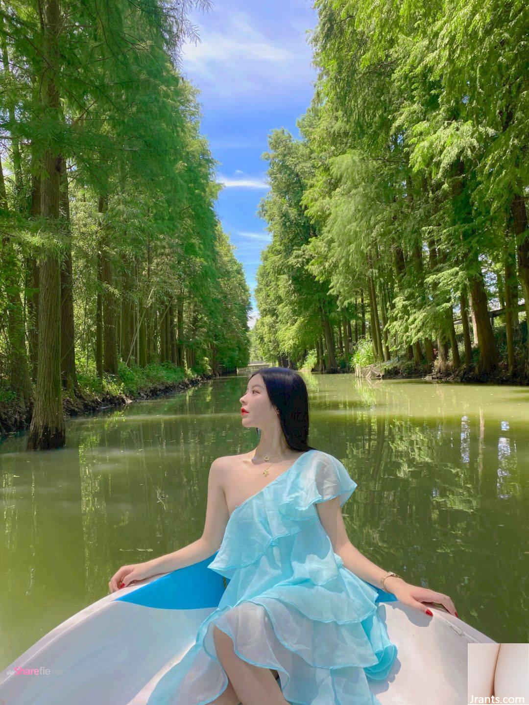 Gái xinh lần đầu đi câu cá - Ảnh 12