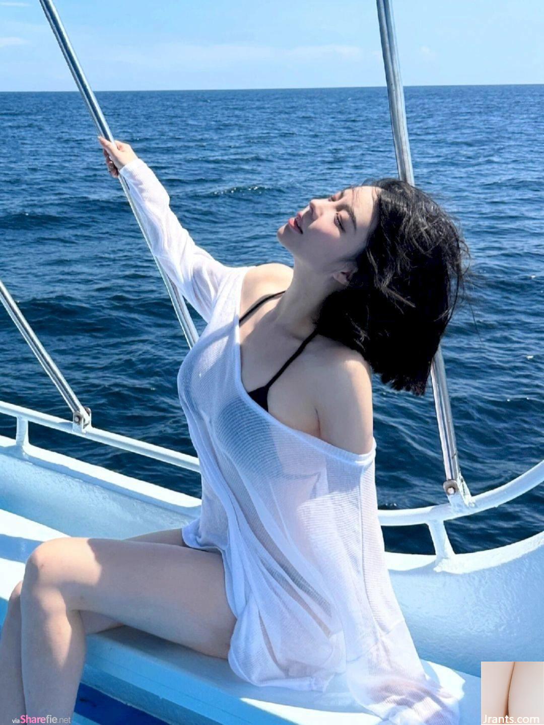 Gái xinh lần đầu đi câu cá - Ảnh 2