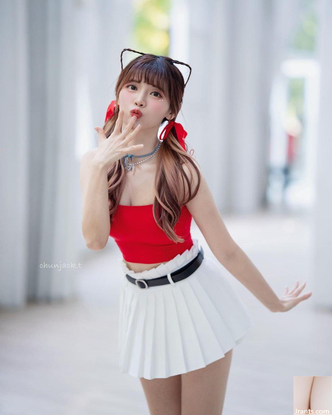 “Yu Xiaowen” cười duyên đến mức không thể kìm lại được vóc dáng bụ bẫm (10P) - Ảnh 3