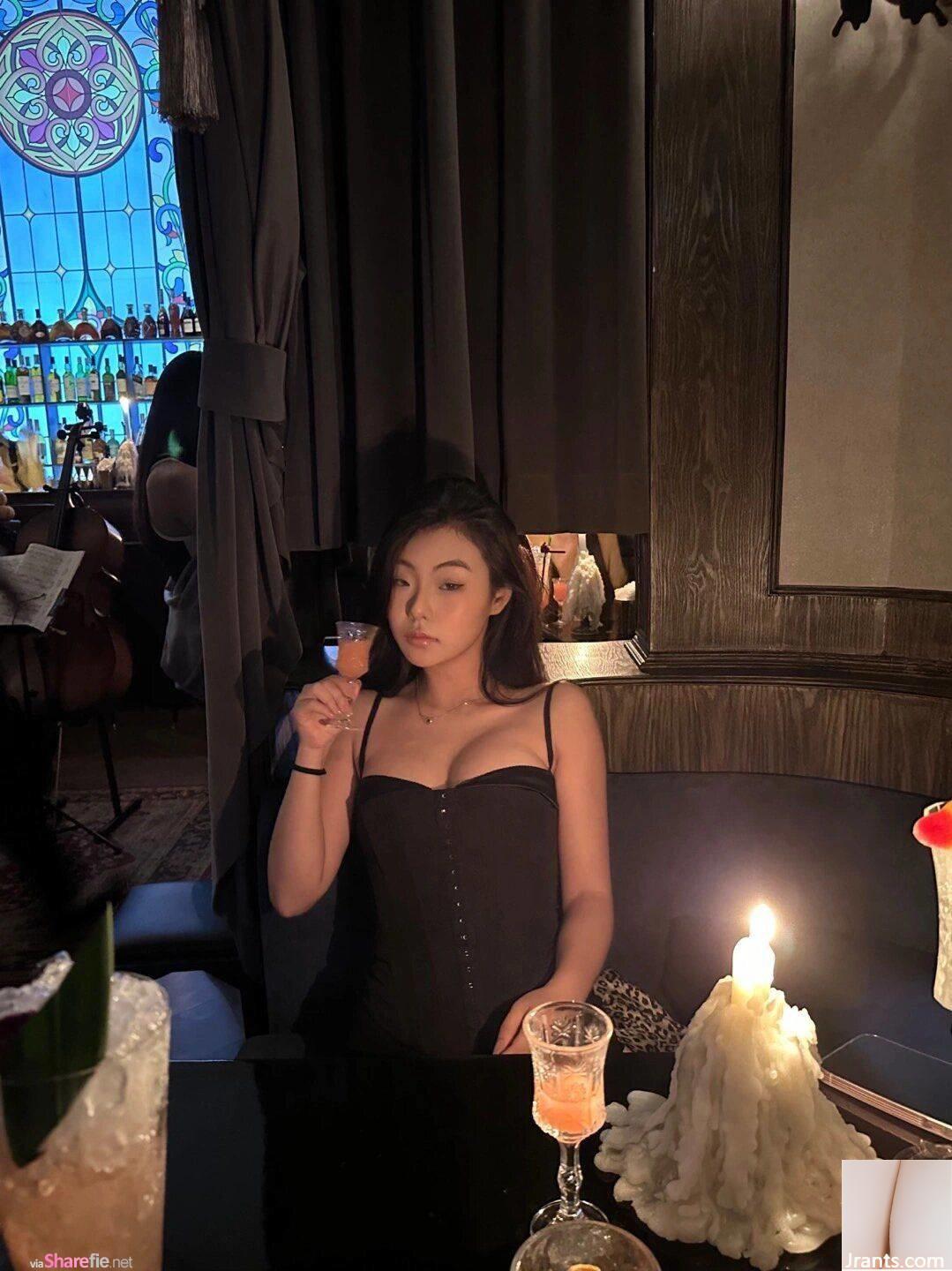 Cô nàng xinh đẹp Layla xòe tay ra check in. Thân hình đẹp đến mức cư dân mạng không khỏi vẽ “một bức tranh + một bức tranh” - Ảnh 9