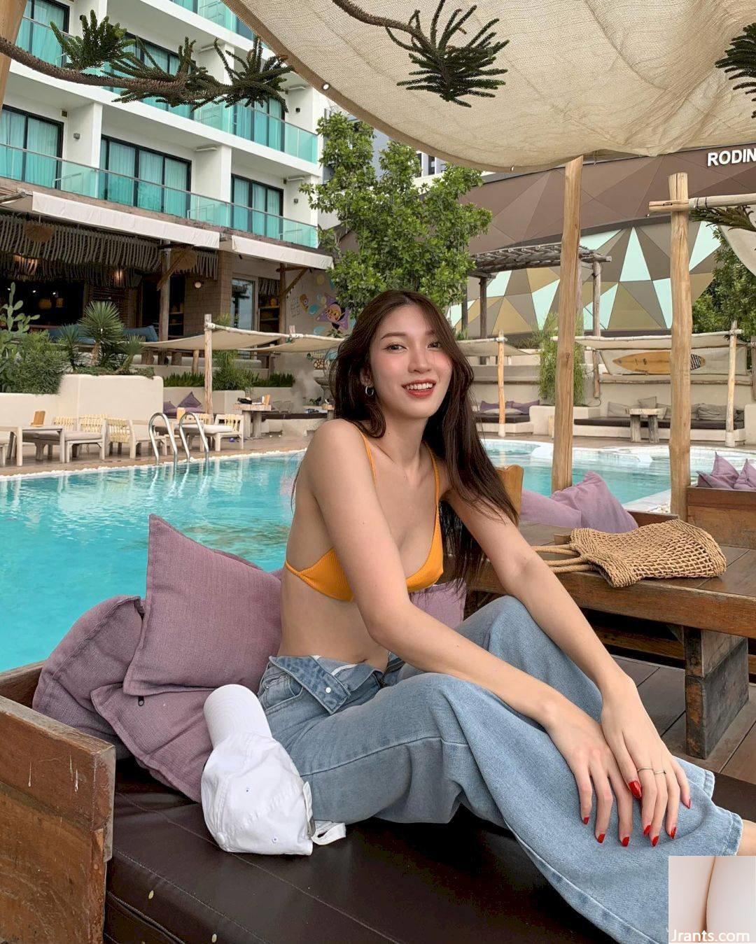 Gái xinh với mái tóc dài và chiếc quần sexy khoe đôi chân quyến rũ - Ảnh 16