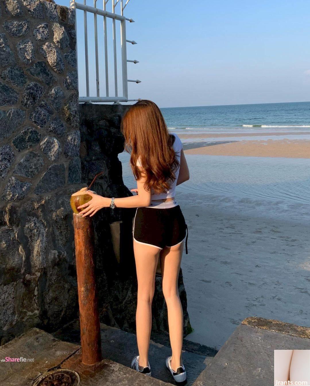 Gái xinh với mái tóc dài và chiếc quần sexy khoe đôi chân quyến rũ - Ảnh 2