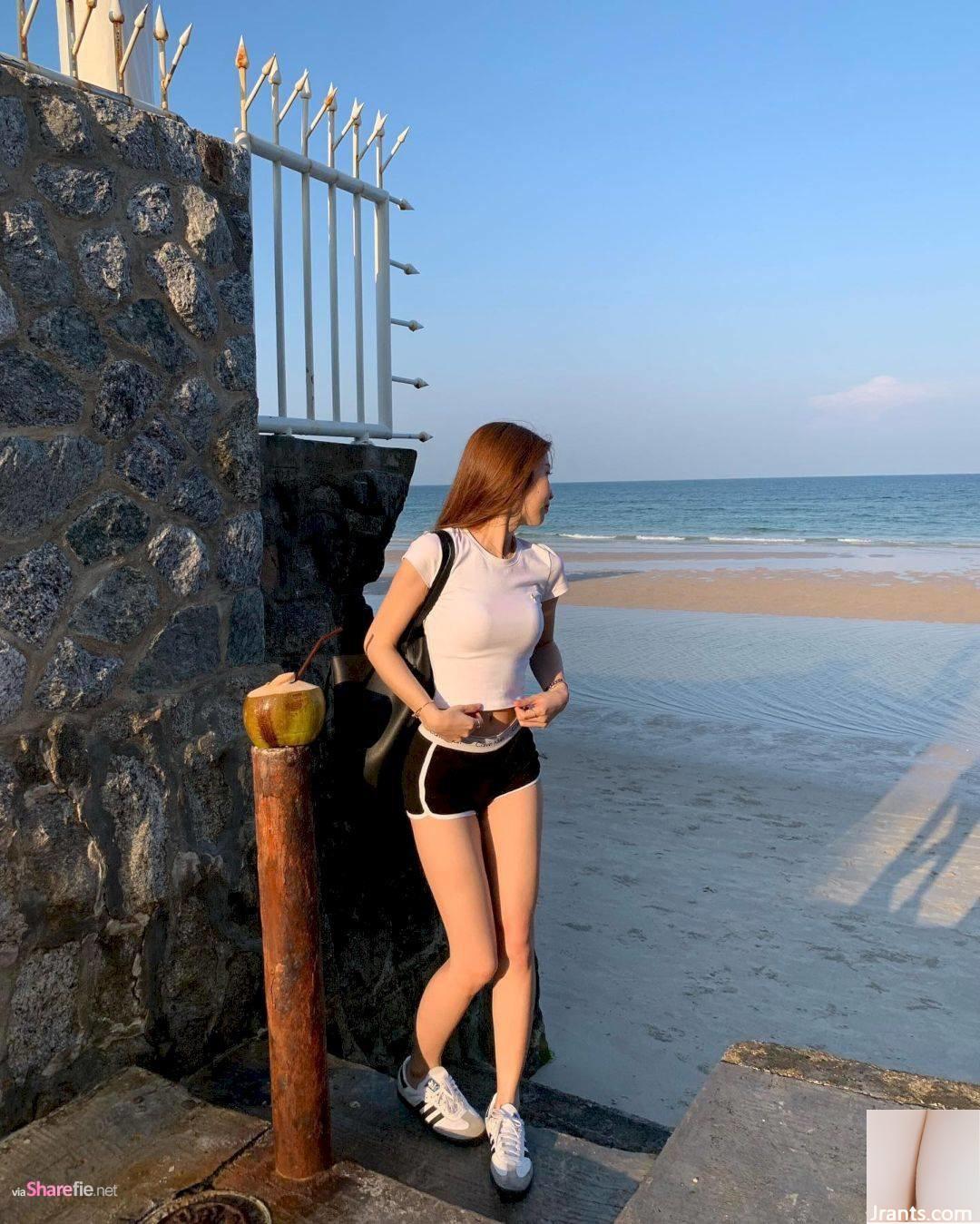 Gái xinh với mái tóc dài và chiếc quần sexy khoe đôi chân quyến rũ - Ảnh 4