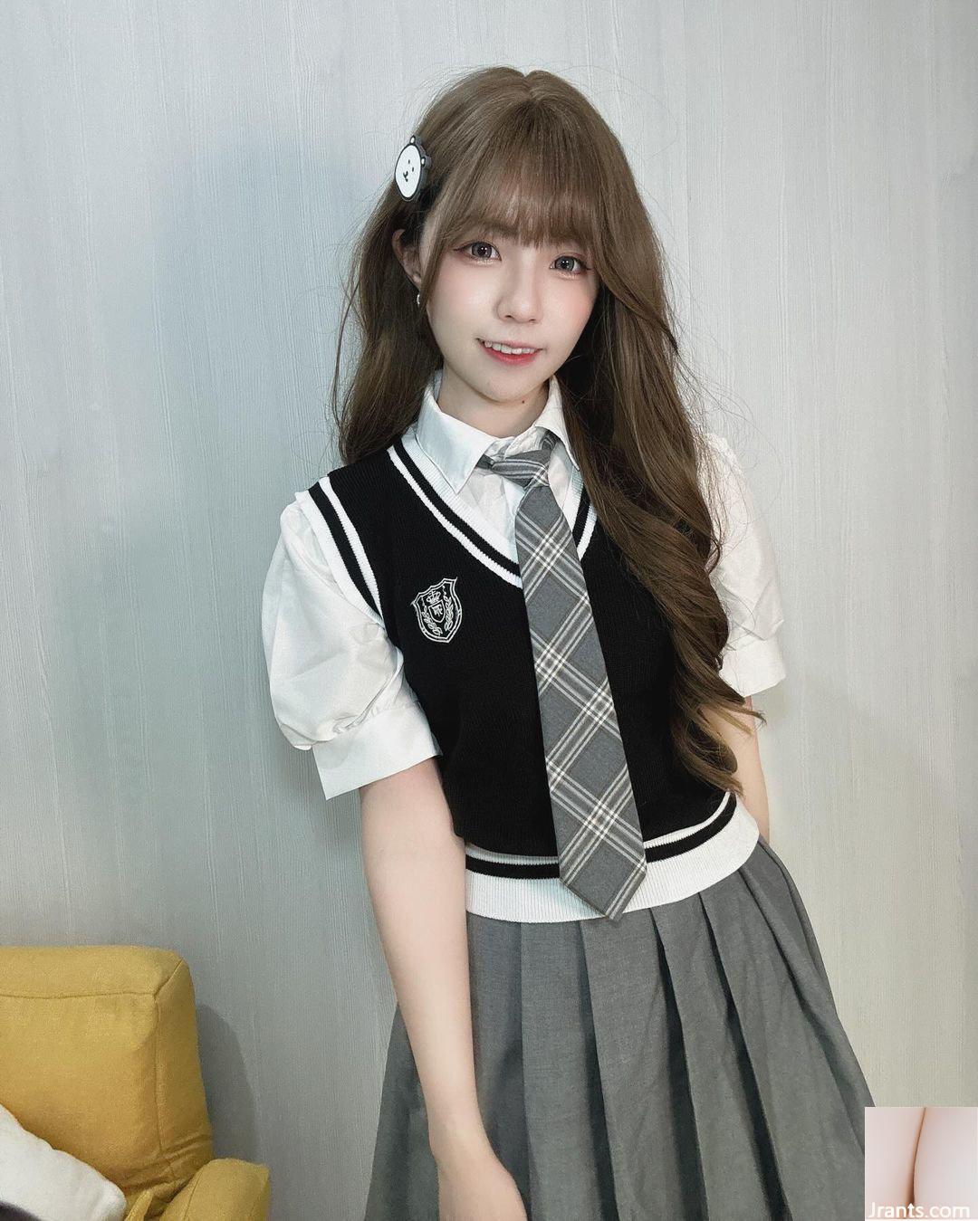 Người yêu phát sóng trực tiếp “Wu Yuanxuan” có đôi mắt quyến rũ và toát lên bầu không khí ngọt ngào của mối tình đầu (10P) - Ảnh 5