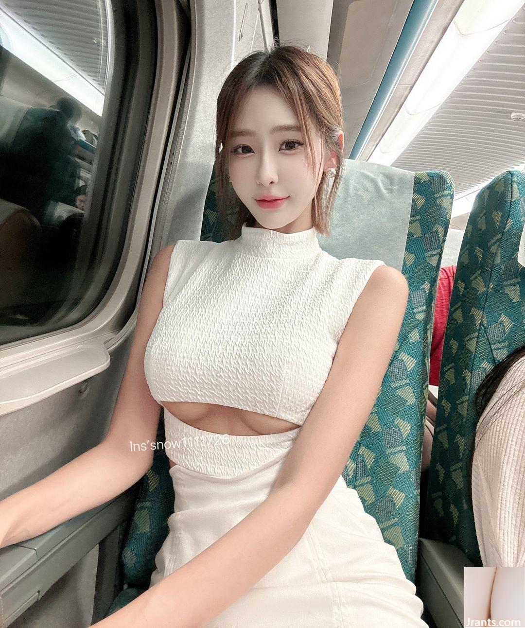 Đường cong ngực đầy đặn của hot girl phát sóng trực tiếp “Winnie Xiaoxue” hút mắt (10P) - Ảnh 2