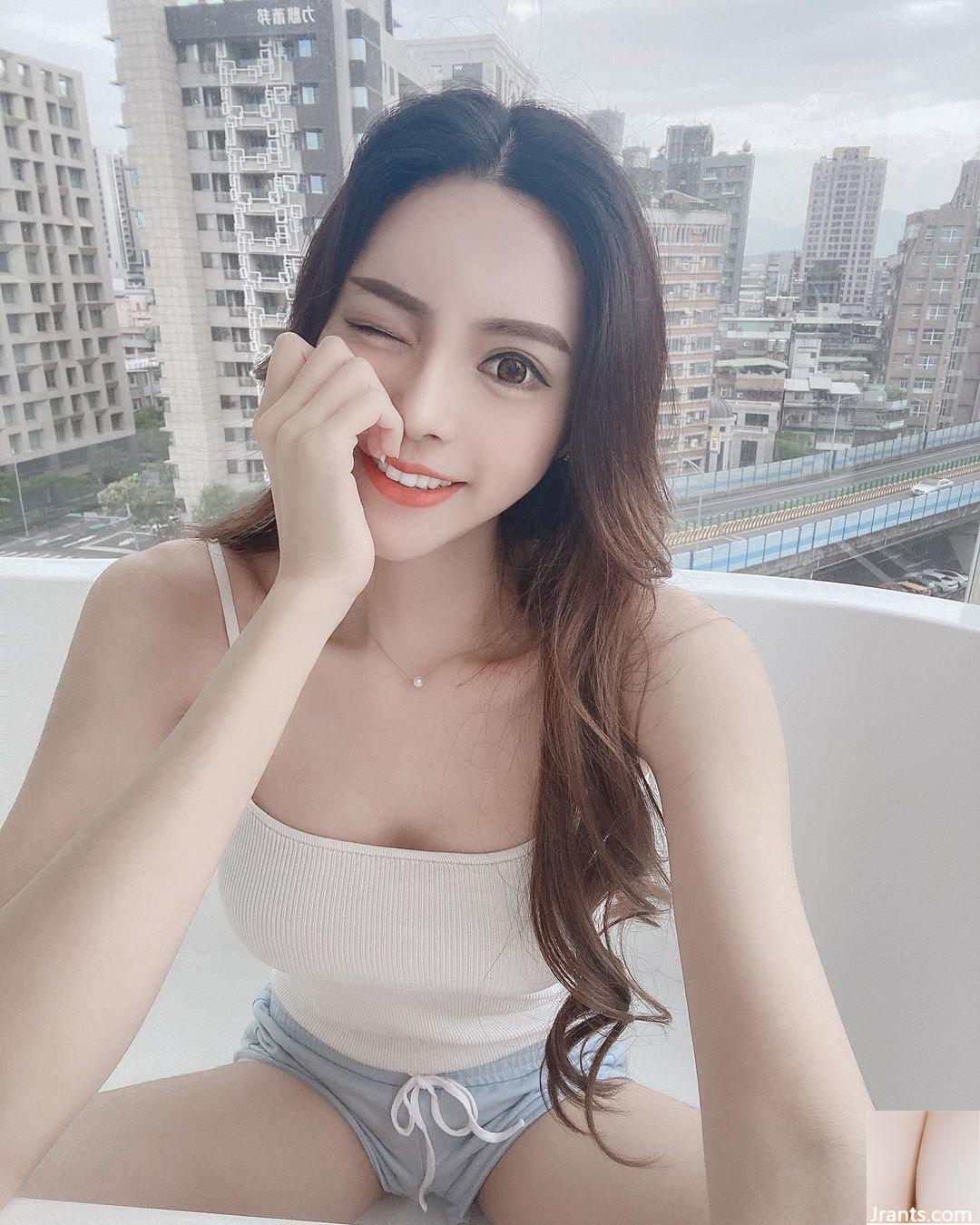 Người mẫu thời trang trẻ “Zhuang Shujie” đầy đặn đến mức tràn ra ngoài. Bộ ngực trắng nõn xinh đẹp quá ngon (10P) - Ảnh 7