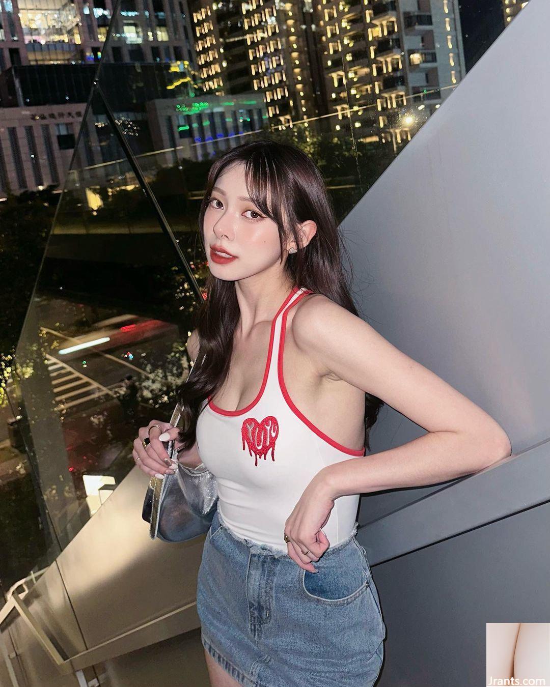 “Lin Qianhan” không thể giấu được nụ cười ngọt ngào, khí chất thon thả và vóc dáng chuẩn (10P) - Ảnh 10