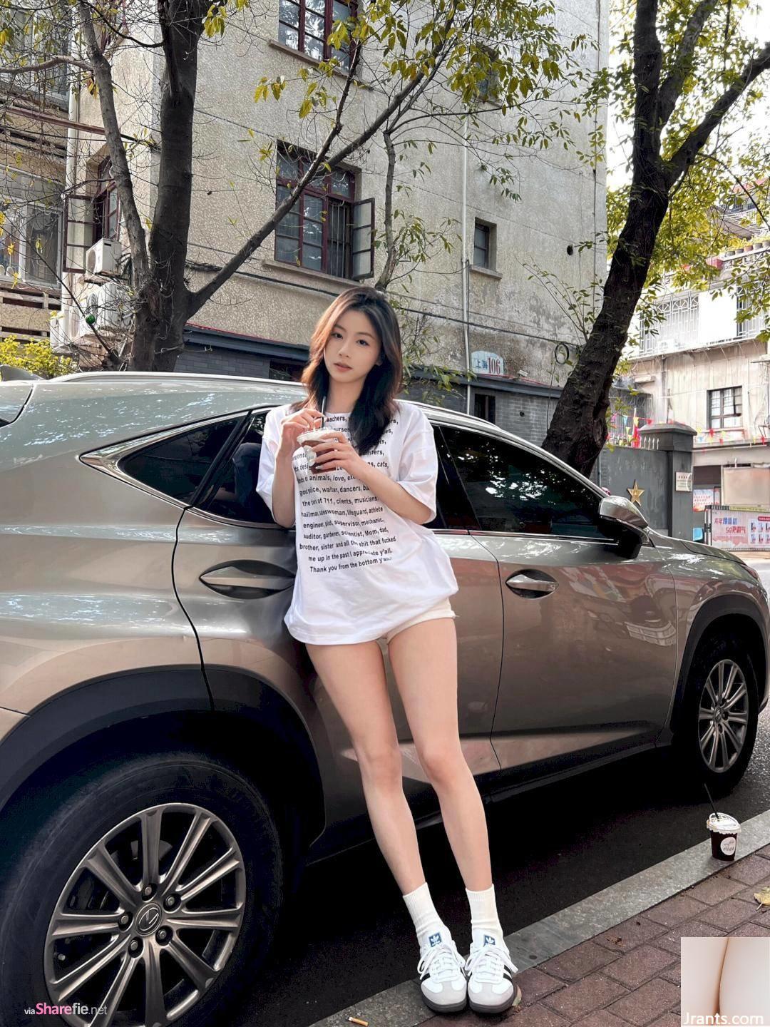 Một bức ảnh chụp đường phố của một cô gái xinh đẹp với khí chất ngọt ngào: “Trên dày và dưới gầy. Đôi chân này đẹp quá”. - Ảnh 4