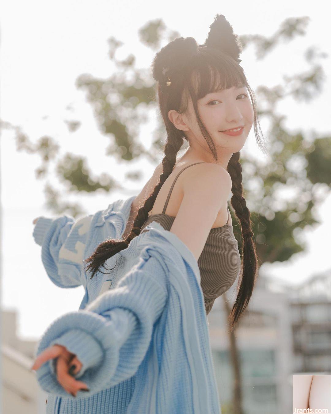 “Ke Zi” Xiaoxue có dáng người bụ bẫm và thật quyến rũ! Mình thật may mắn khi có được bức hình đẹp như vậy??(10P) - Ảnh 10