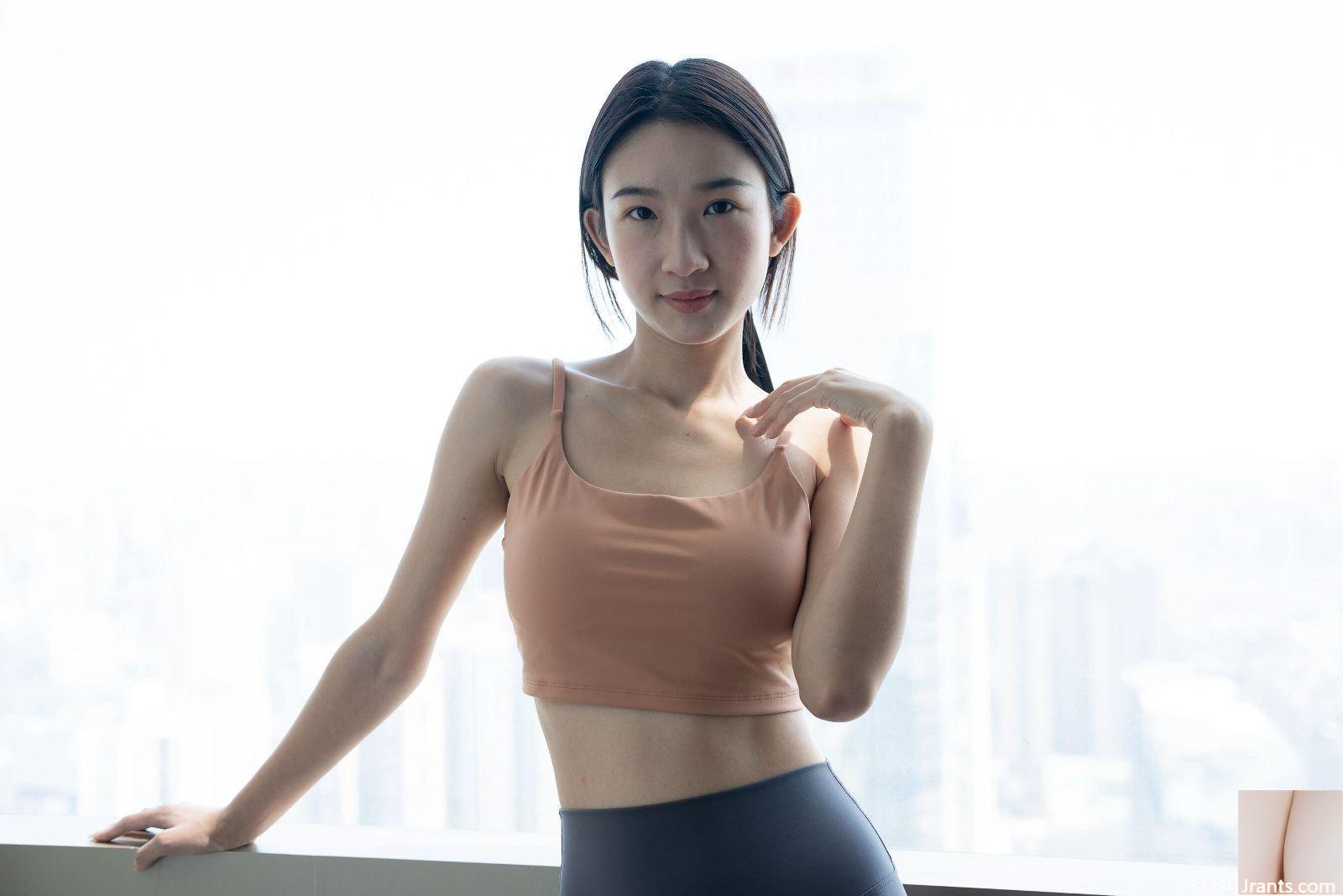 Bản ghi đầy đủ về cảnh chụp hình yoga ngượng ngùng của người mẫu Trung Quốc phiên bản nâng cao-03 (100P) - Ảnh 5