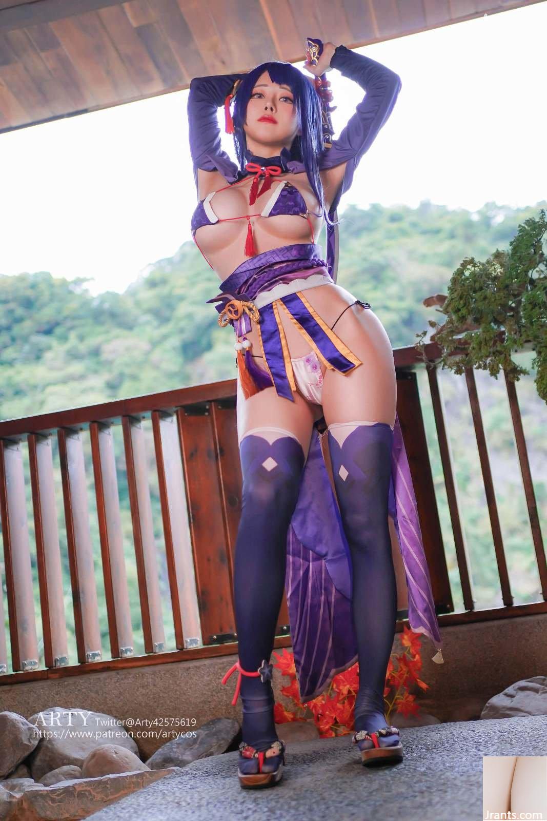 Arty Huang (Arty亞緹) & Kaya Huang (萱) – Raiden Shogun Ei & Yae Miko (75P) - Ảnh 42