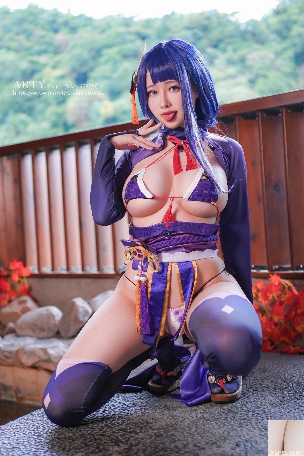 Arty Huang (Arty亞緹) & Kaya Huang (萱) – Raiden Shogun Ei & Yae Miko (75P) - Ảnh 55