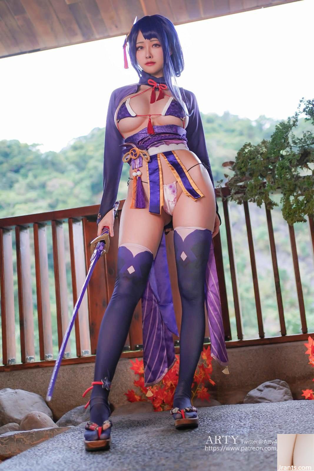 Arty Huang (Arty亞緹) & Kaya Huang (萱) – Raiden Shogun Ei & Yae Miko (75P) - Ảnh 63