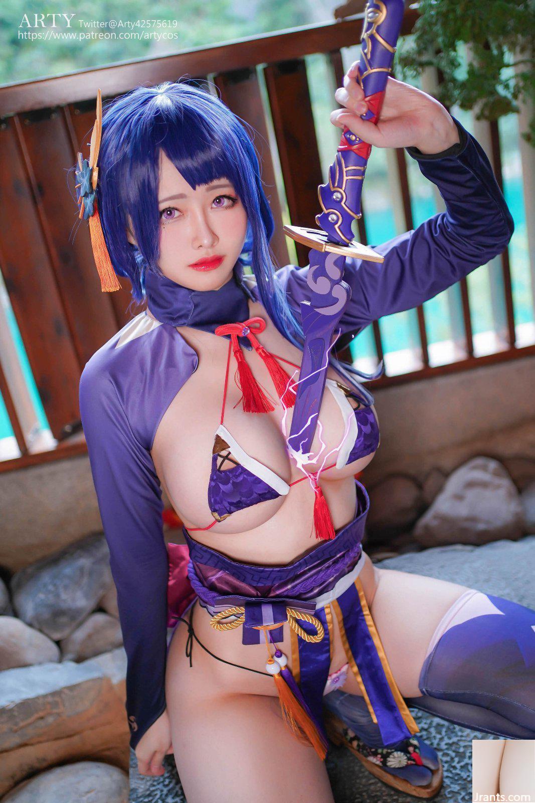 Arty Huang (Arty亞緹) & Kaya Huang (萱) – Raiden Shogun Ei & Yae Miko (75P) - Ảnh 67