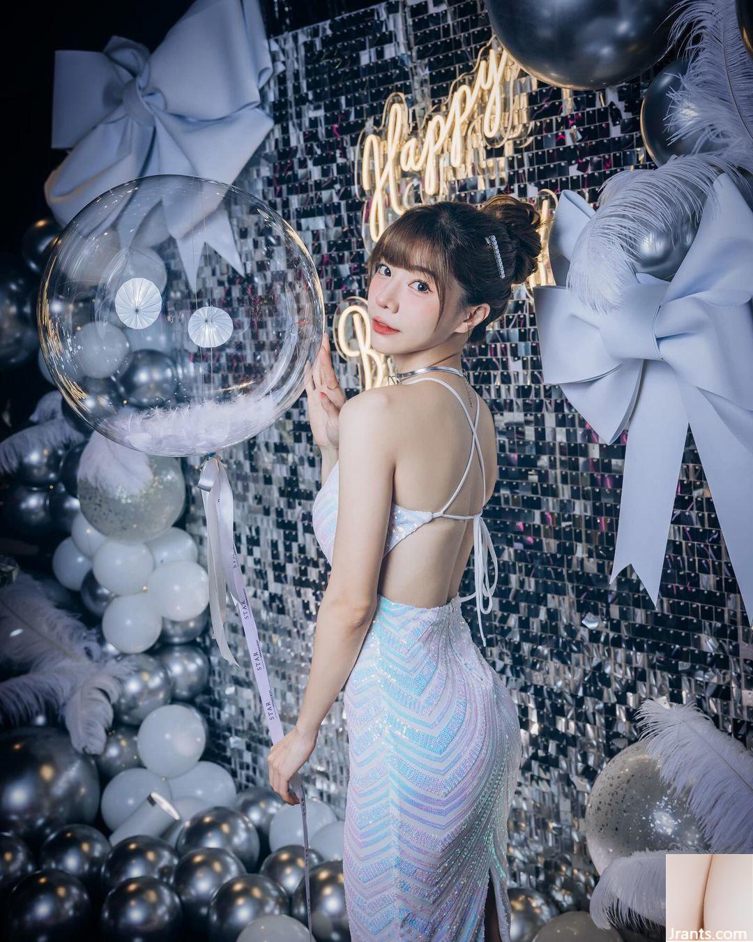 MC cổ vũ chính trực nhất “Lin Airong” trong bộ ảnh xinh đẹp với vẻ mặt mờ mịt đến mức oi bức (10P) - Ảnh 8