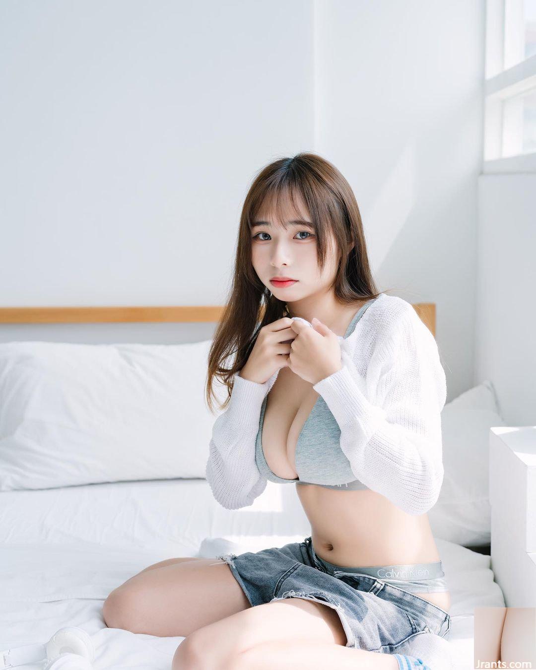 Bộ ngực trắng nõn và mềm mại đến Hụt hơi của “TN Yuanyuan” là bữa tiệc thị giác (10P) - Ảnh 8