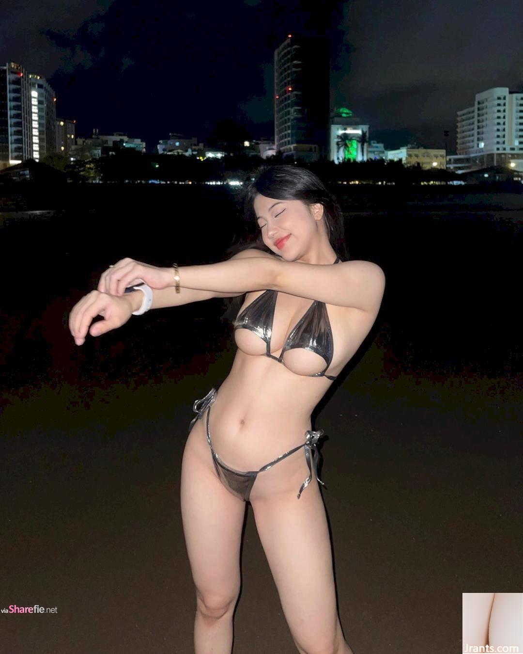 Gái xinh chụp ảnh trên biển bị thủng quần - Ảnh 19