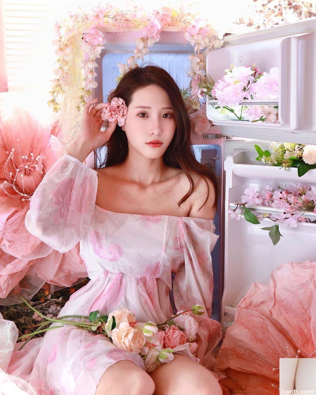 Nữ thần “Taozi Mianyang” có nụ cười ngọt ngào và rãnh sâu rất quyến rũ (10P) - Ảnh 3