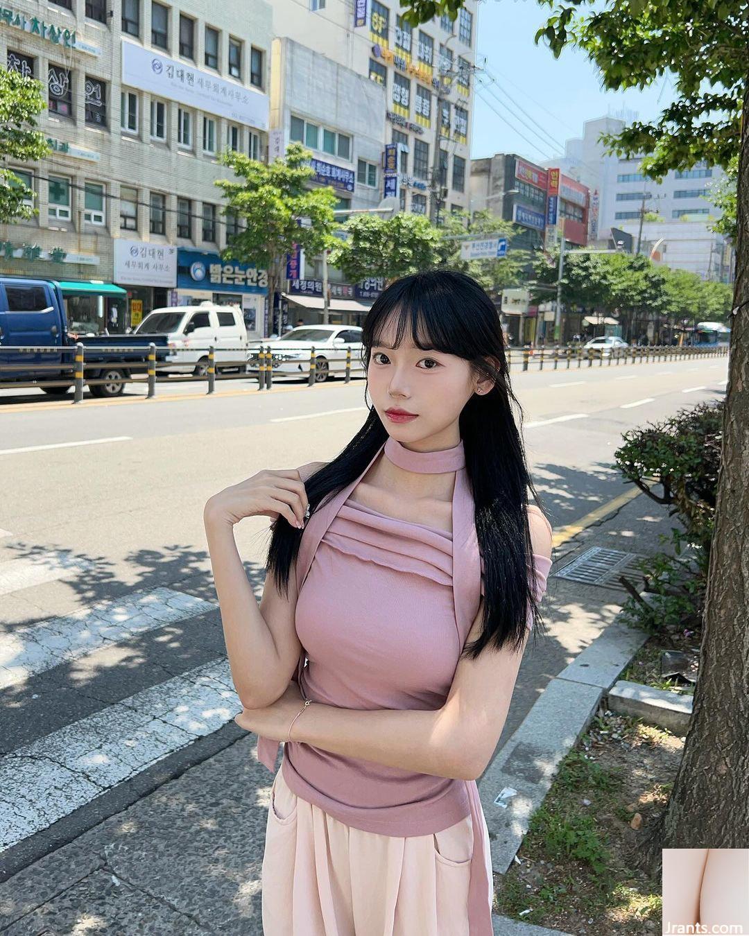 Cô gái xinh đẹp “Caixuan” có vẻ ngoài tươi tắn và tràn đầy tình yêu đầu tiên. Cô ấy thật quyến rũ (10P) - Ảnh 3