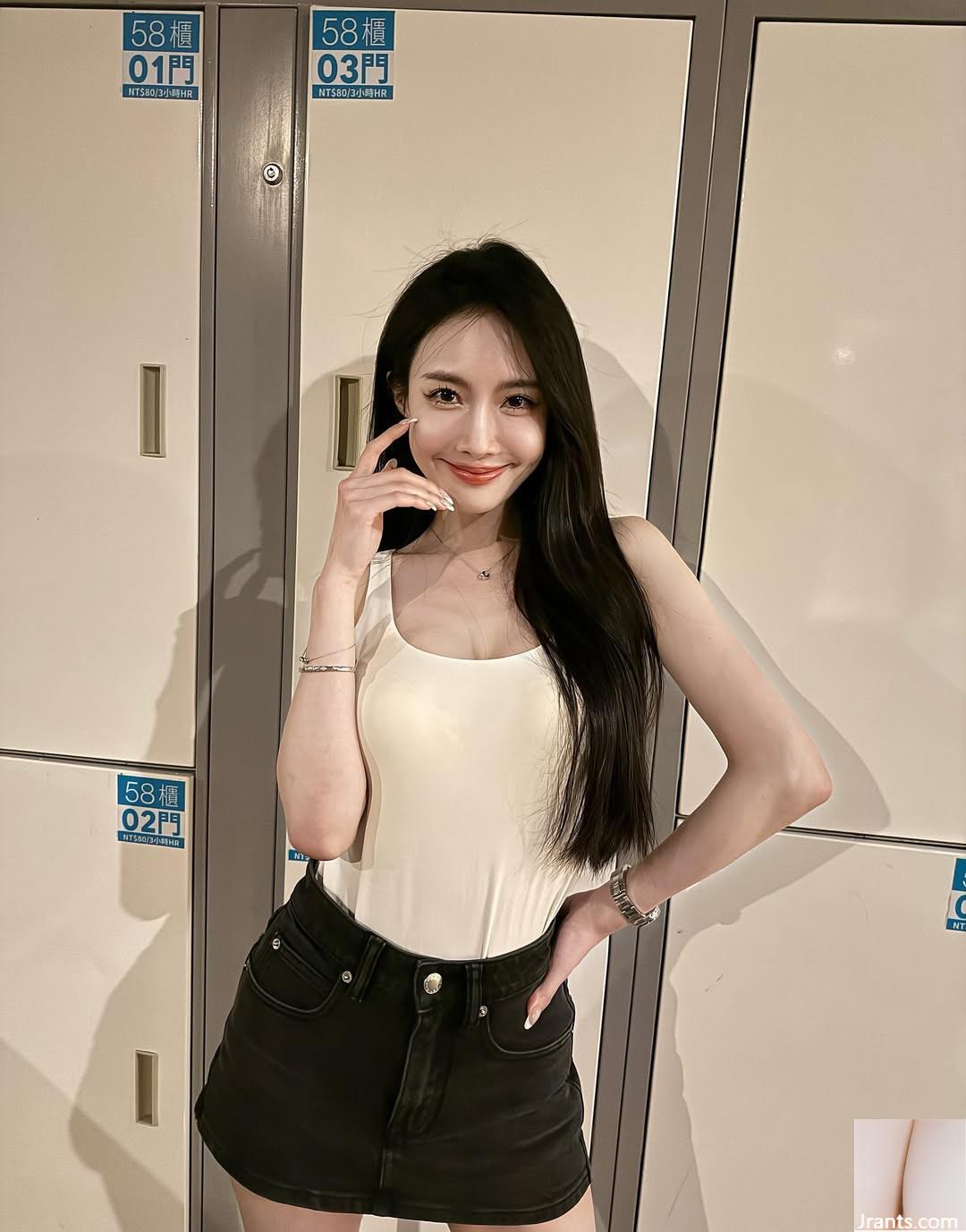 “Wu Youxi” có một khuôn mặt hoàn hảo và hình dáng không thể cưỡng lại sự quyến rũ của cô ấy (10p)