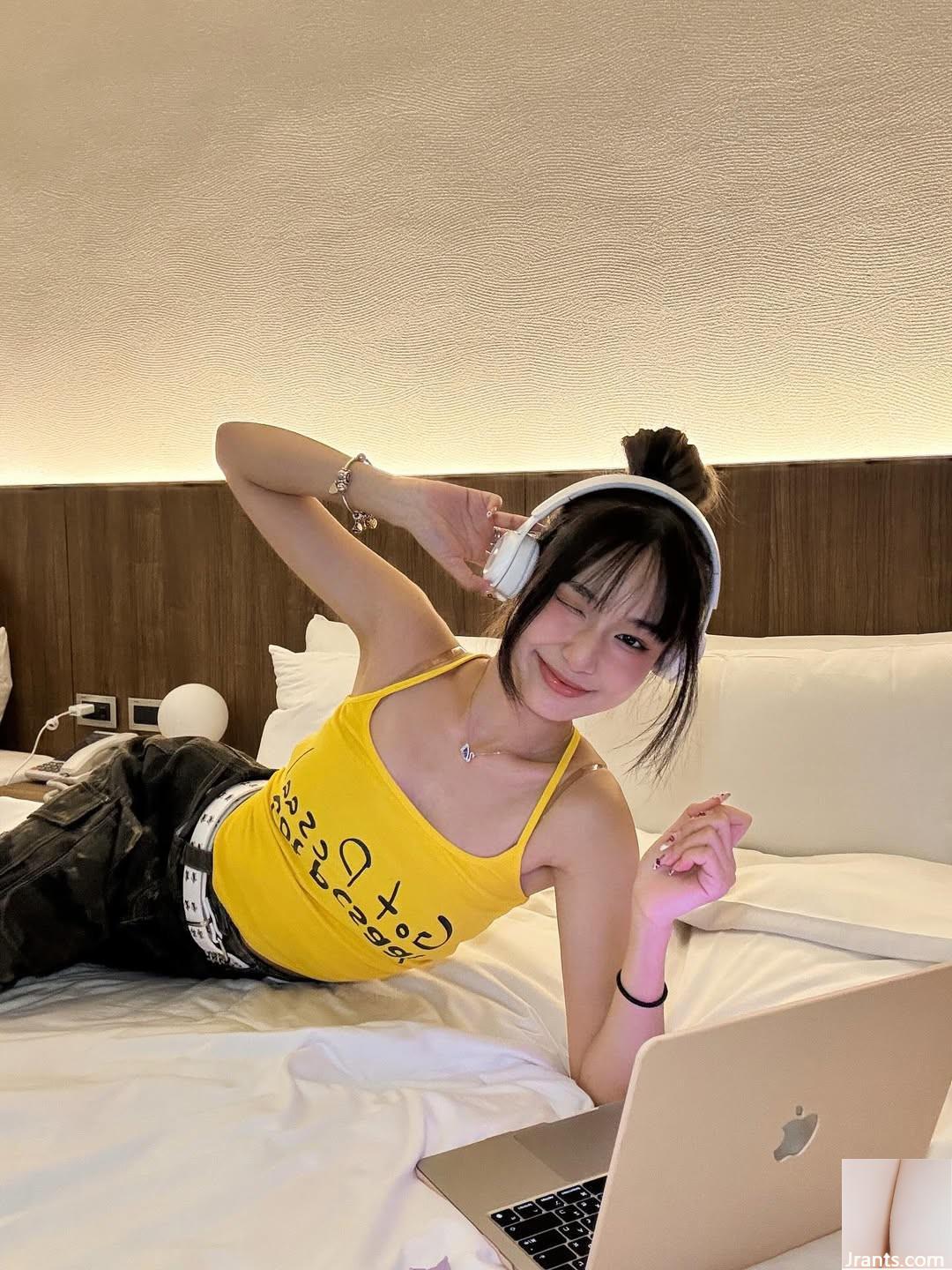 Cô gái nắng “Guo Guo” da trắng như tuyết trắng tinh khiết tươi và thanh lịch (10p) - Ảnh 2