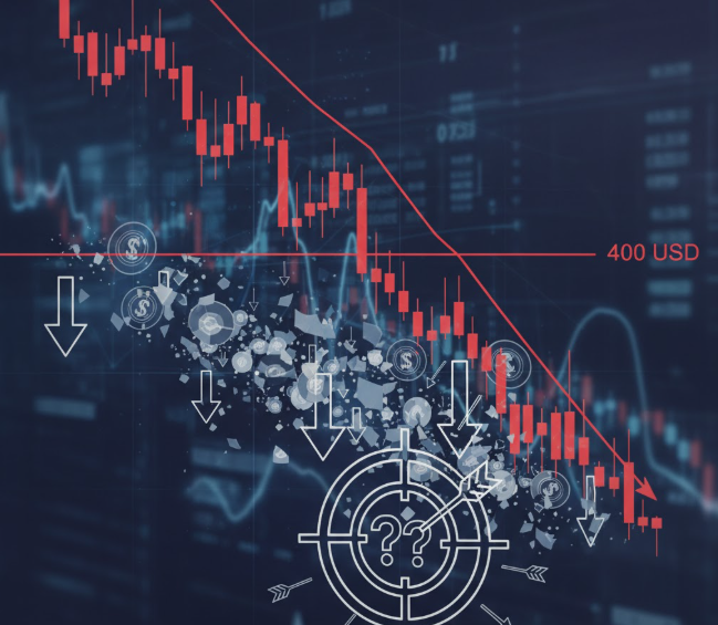 Monero (XMR) lao dốc xuống dưới 400 USD: Áp lực bán gia tăng, thị trường chờ mục tiêu tiếp theo