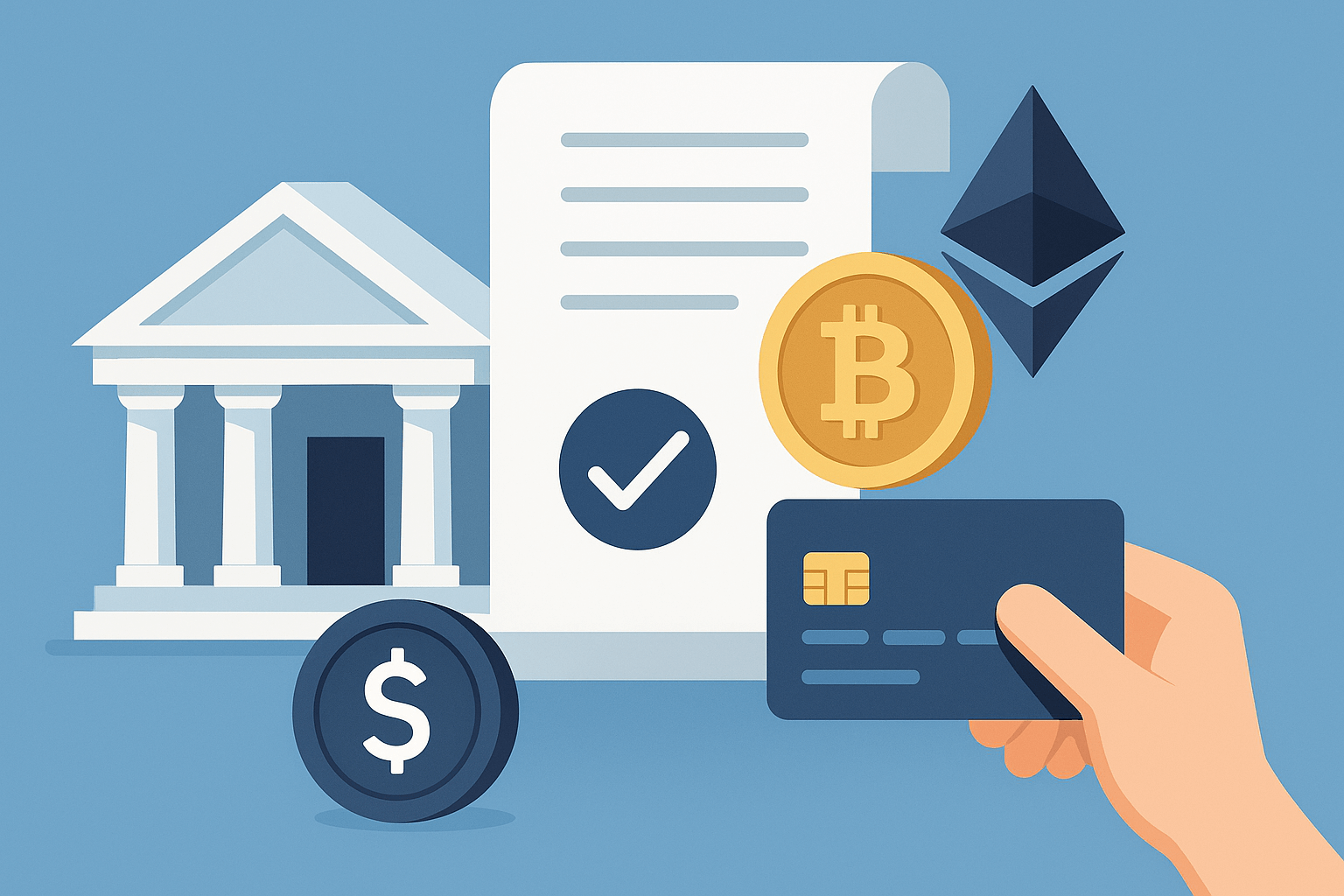 Ngân hàng Mỹ được phép trả phí gas và nắm giữ crypto theo hướng dẫn mới của OCC