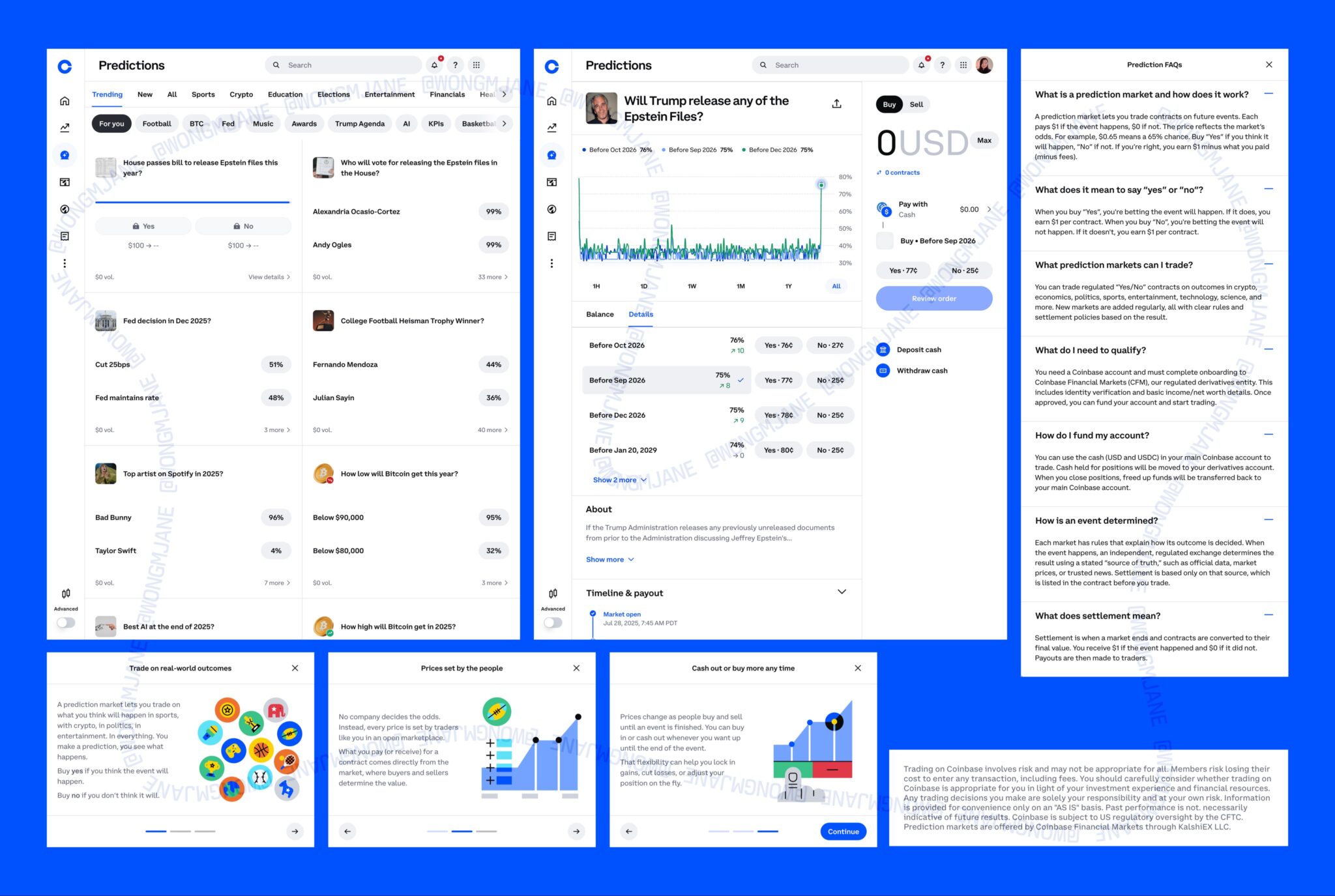 Coinbase đang phát triển thị trường dự đoán