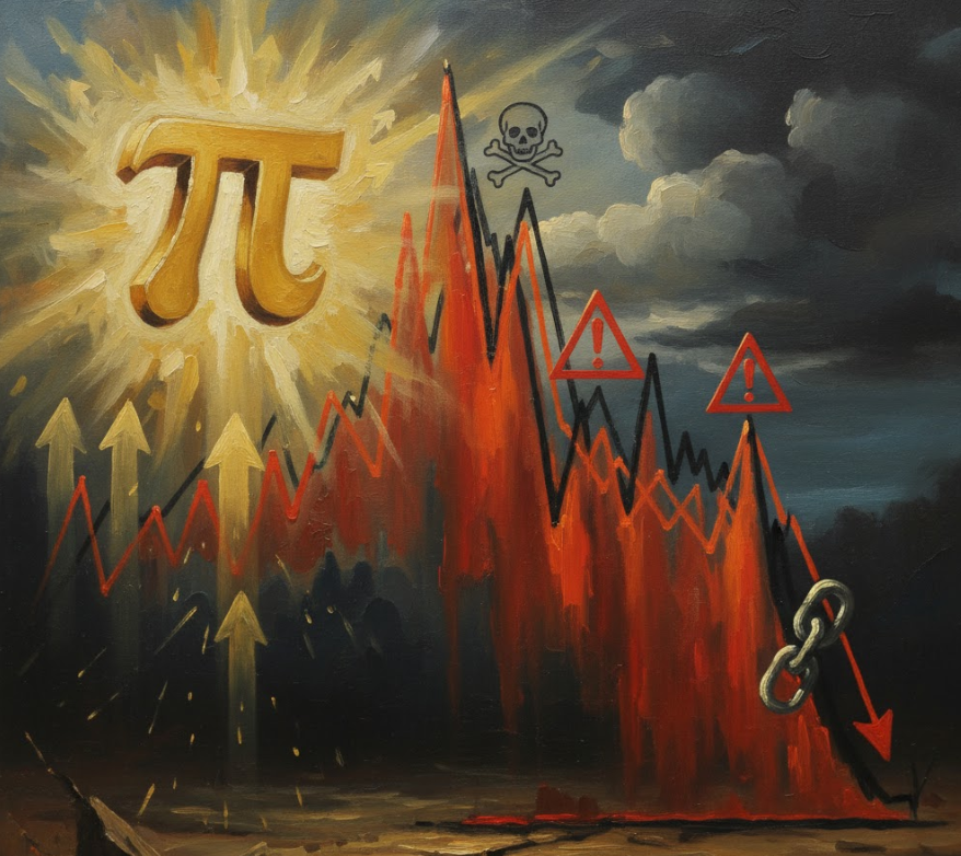 Giá Pi Coin tăng nhưng biểu đồ hiện cho thấy 3 dấu hiệu cảnh báo — Sắp giảm?