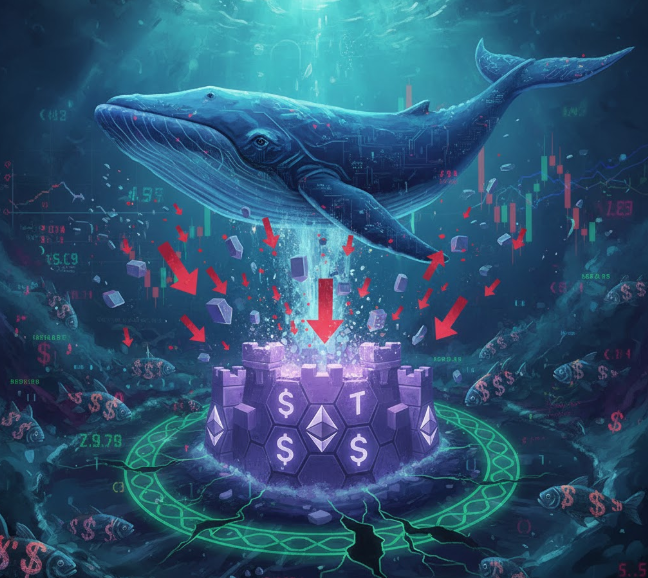 Cá voi và ETF tăng cường bán tháo: ETH có bảo vệ được vùng hỗ trợ chiến lược?