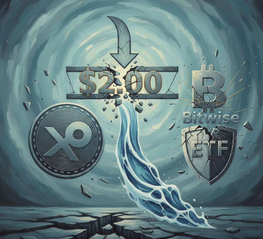 Giá Ripple giảm xuống dưới 2 đô la vào ngày đầu tiên của Bitwise ra mắt XRP ETF