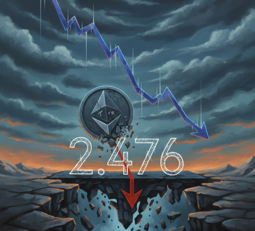 Giá Ethereum được cảnh báo có thể giảm xuống 2.476 đô la