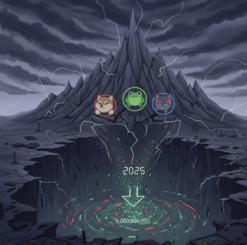 Thị trường Memecoin giảm xuống mức thấp nhất năm 2025 khi 5 tỷ đô la bị xóa sổ trong một ngày