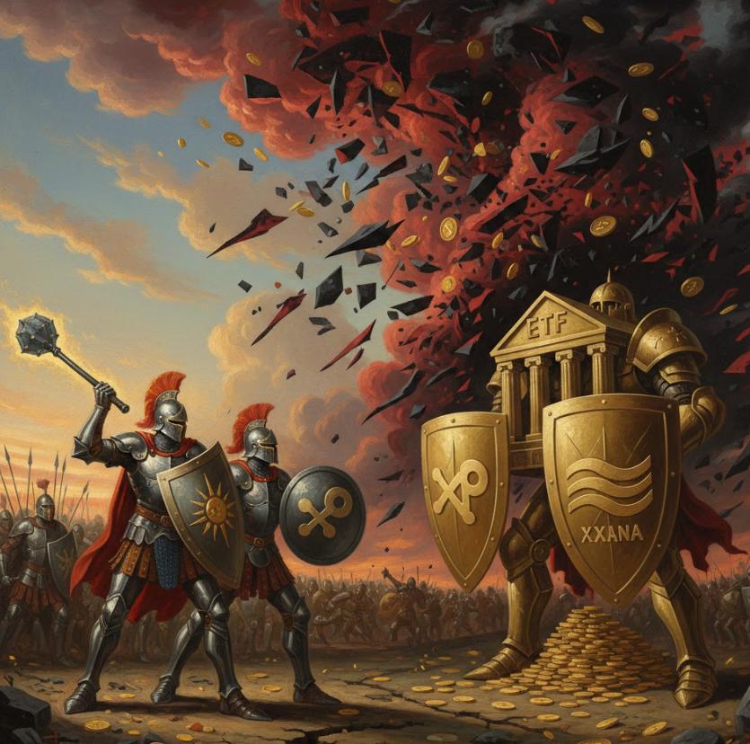 Mùa ETF altcoin? quỹ Solana và XRP chống lại đợt bán tháo của thị trường tiền điện tử