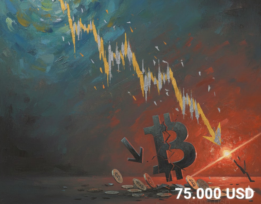Giá Bitcoin có thể giảm xuống 75.000 đô la không?