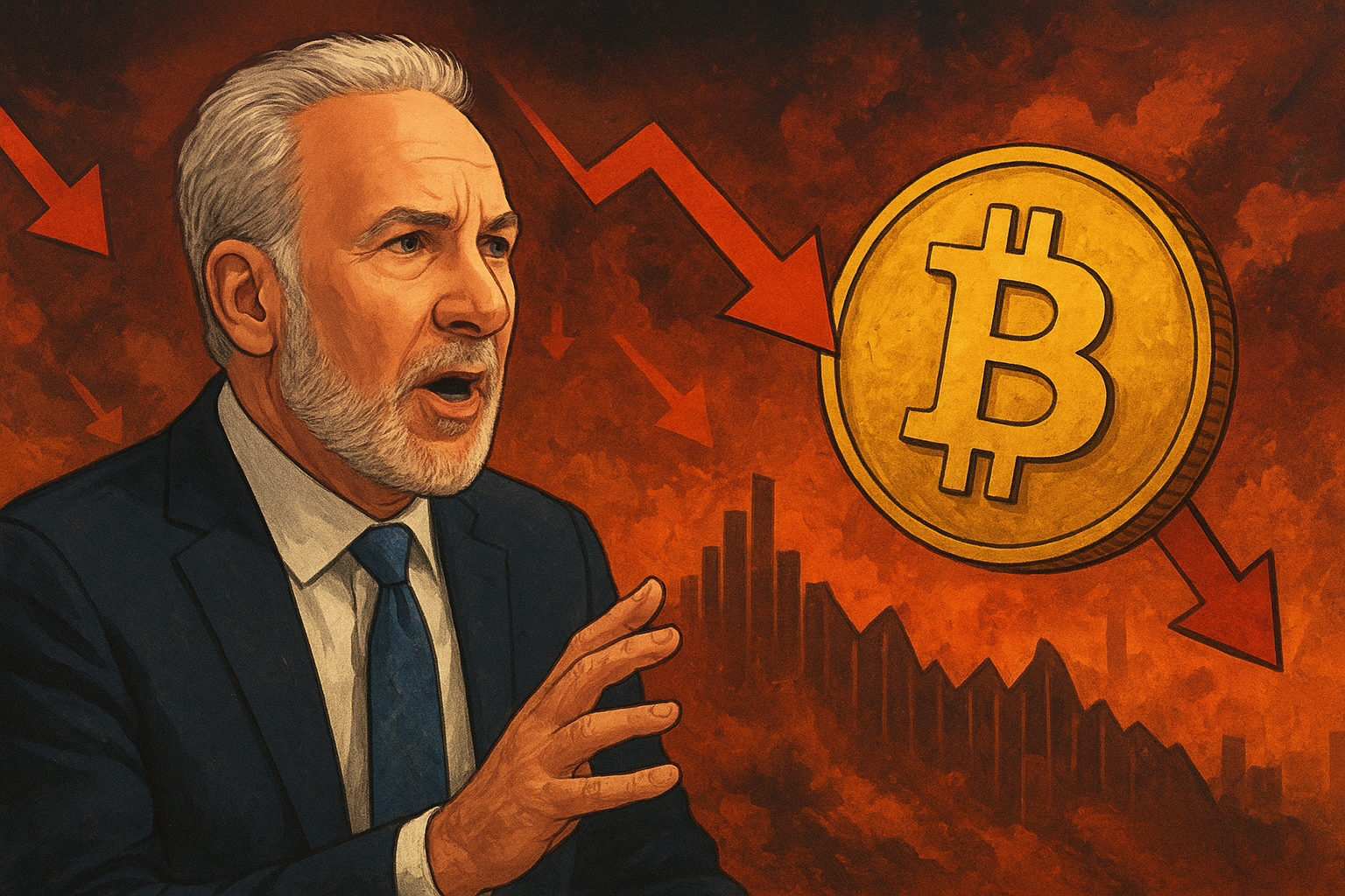 Peter Schiff: Áp lực từ OG có thể khiến tình trạng bán tháo Bitcoin trở lên trầm trọng