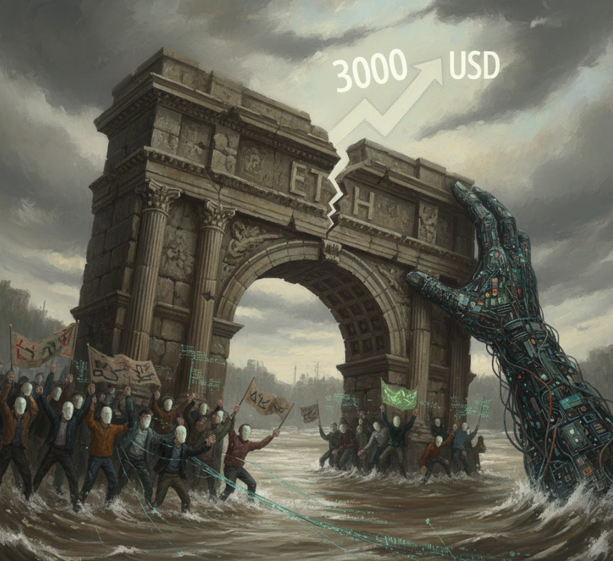 Ethereum khó phục hồi lên 3.000 đô la khi thiếu nguồn vốn đầu tư mới