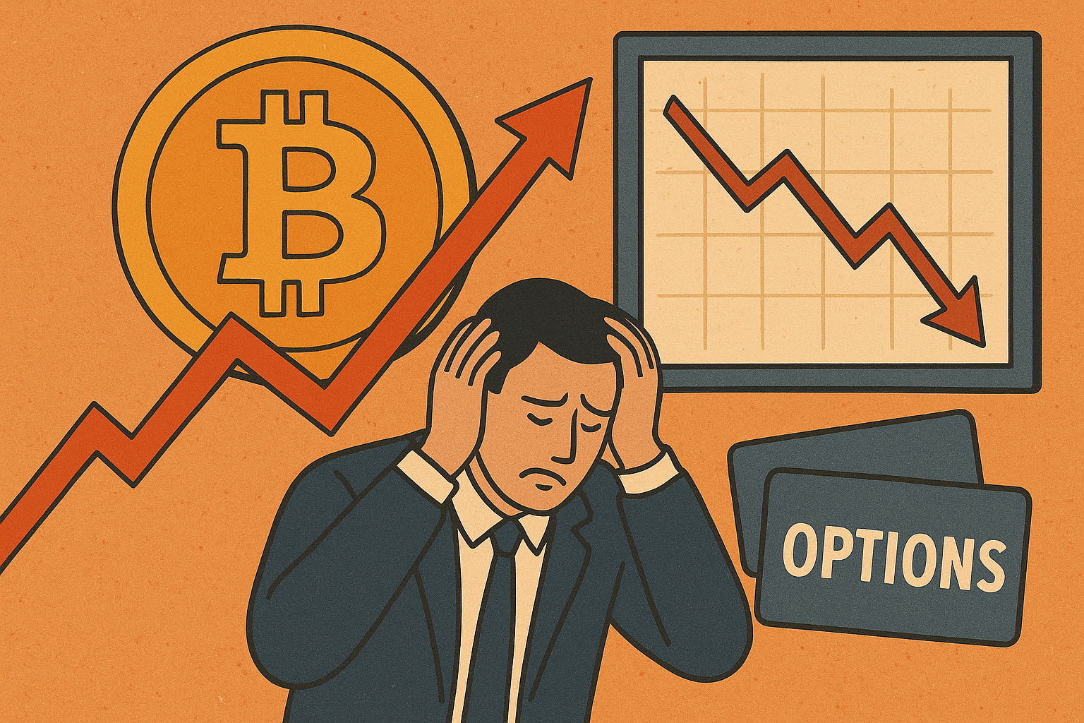 Bitcoin đối mặt với mức đáo hạn quyền chọn hàng tháng là 13,3 tỷ USD khi giao dịch thấp hơn nhiều so với mức Max pain