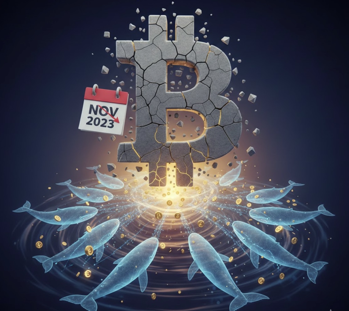 Bitcoin suy yếu trong tháng 11, nhưng dòng tiền cá voi đang âm thầm quay lại