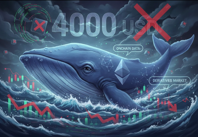 Cá voi ETH lo lắng khi dữ liệu onchain và phái sinh làm giảm cơ hội tăng giá lên 4.000 USD